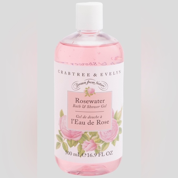 CRABTREE & EVELYN Rosewater Scented Bath and Shower Gel - Picture 5 of 6